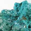 Rosasite With Calcite - image 4