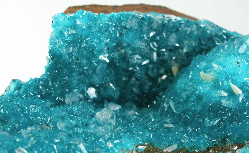 Rosasite With Calcite - image 4