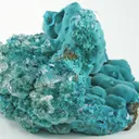 Rosasite With Calcite - image 5