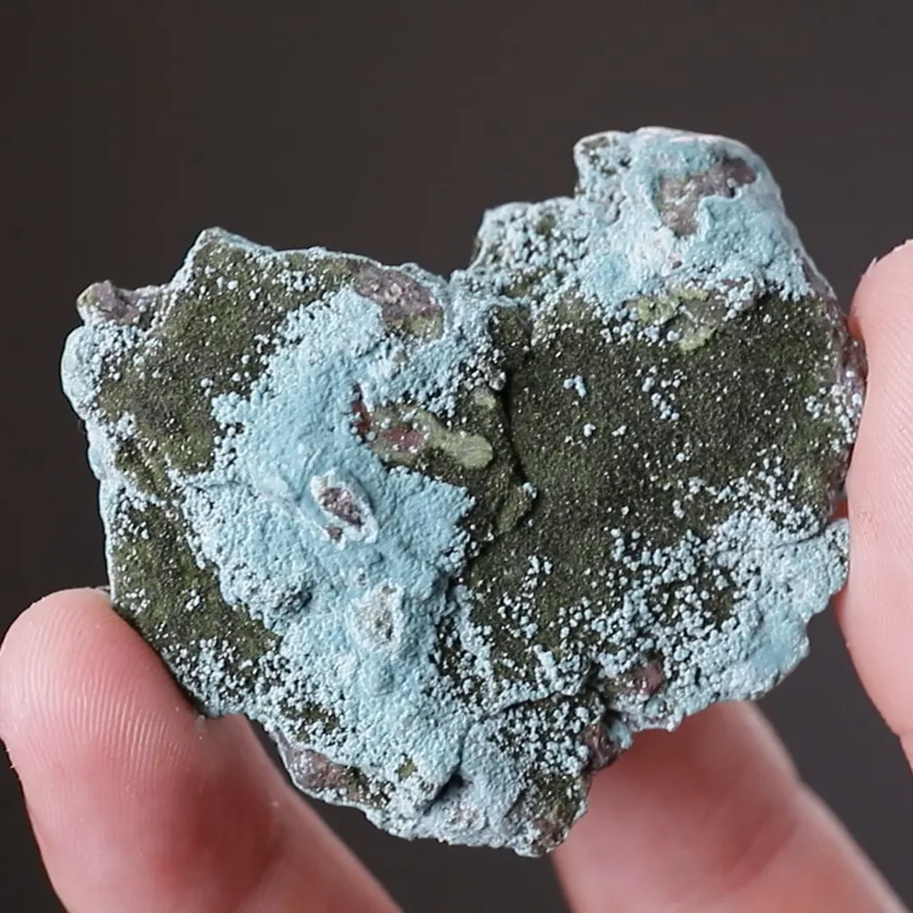 Rosasite with Duftite image
