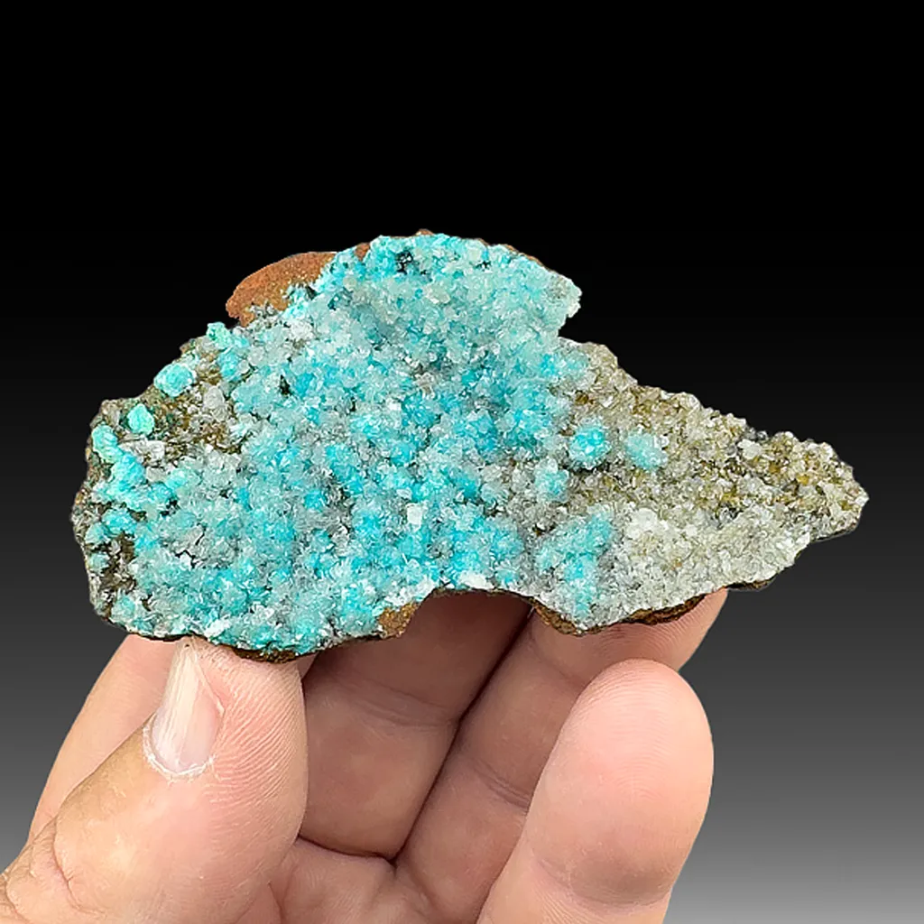 Rosasite with Hemimorphite (O-0140) image