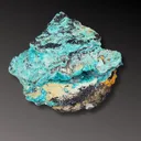 Rosasite with Smithsonite from Mexico, Durango, Mapimí, Ojuela Mine - image 8