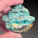 Rosasite with Smithsonite from Mexico, Durango, Mapimí, Ojuela Mine - image 6