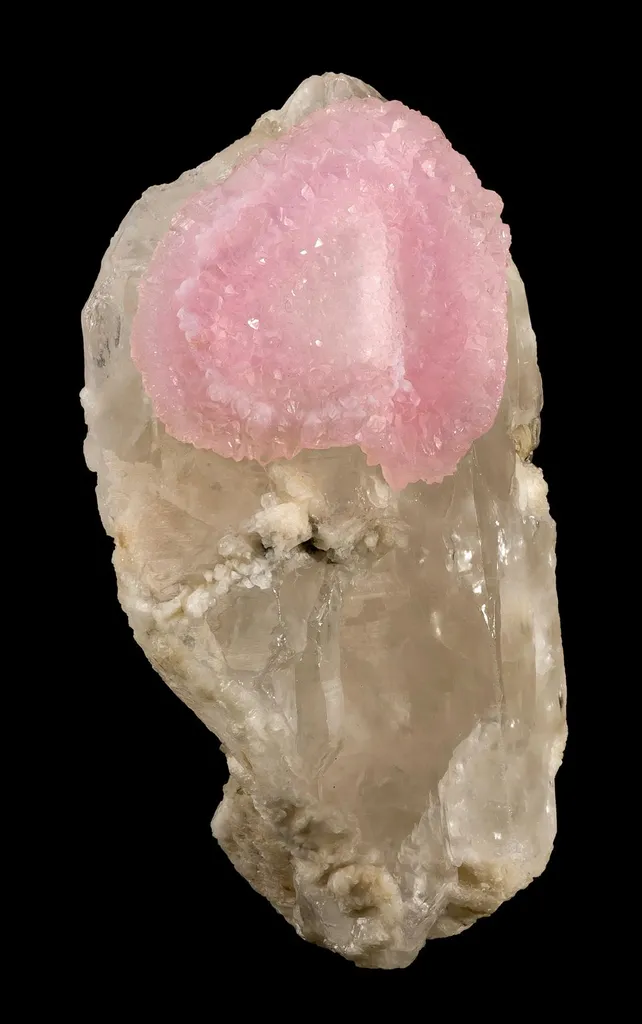 Rose Quartz, colorless Quartz image