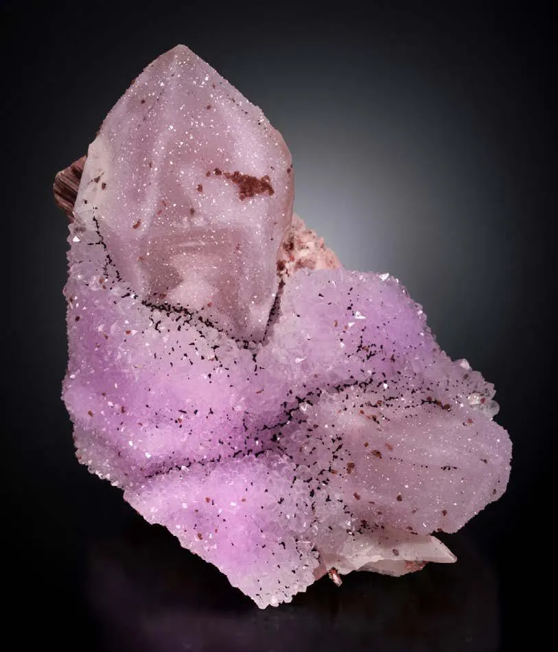 Rose Quartz, Eosphorite - image 1