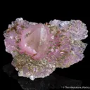 Rose Quartz, Eosphorite, Zanazziite  (illustrated) - image 1