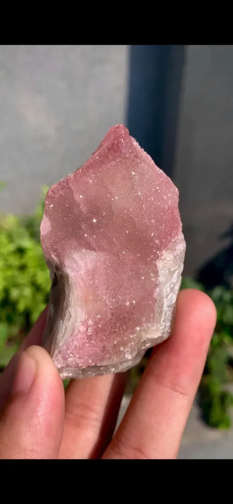 Rose quartz from Afghanistan image