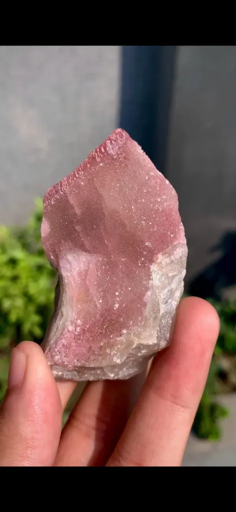 Rose quartz from Afghanistan - image 6