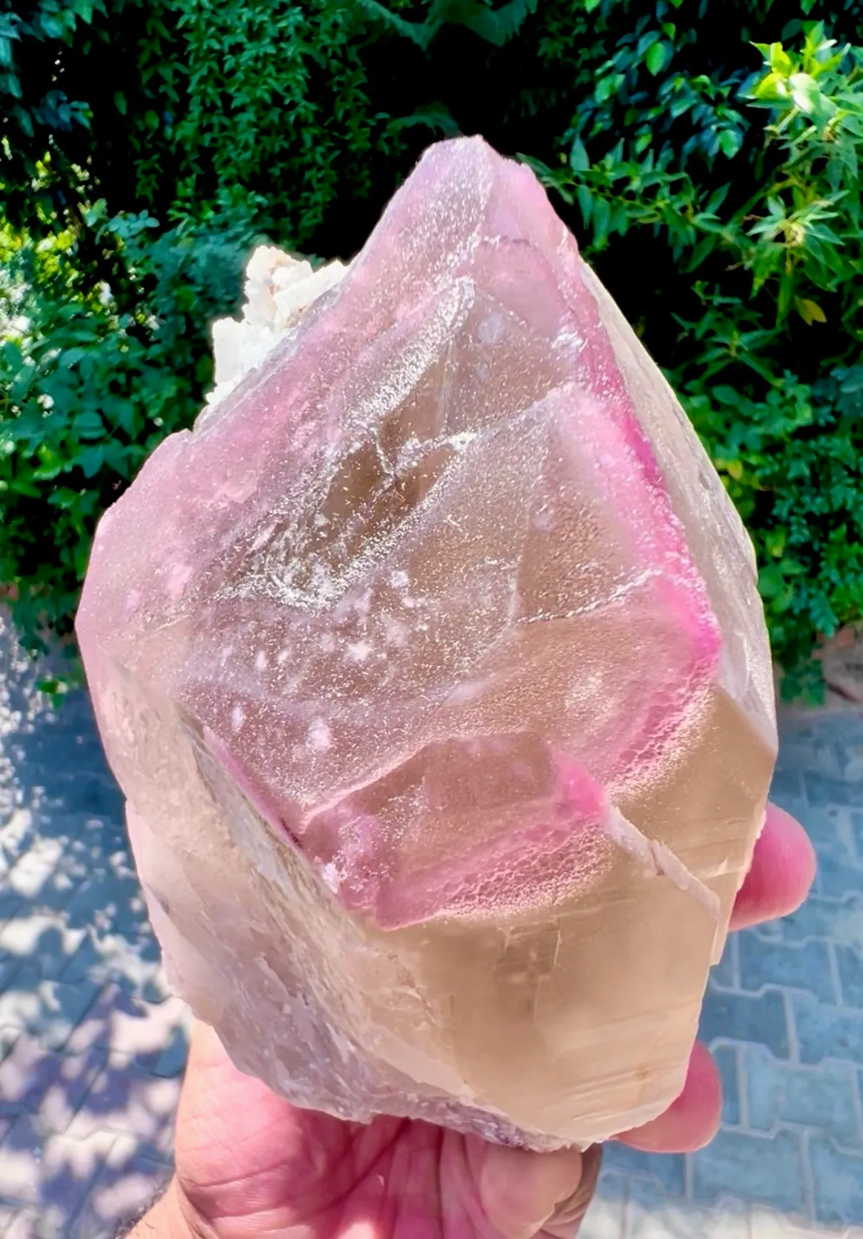 Rose quartz from Afghanistan, Nuristan, Paprok - image 4