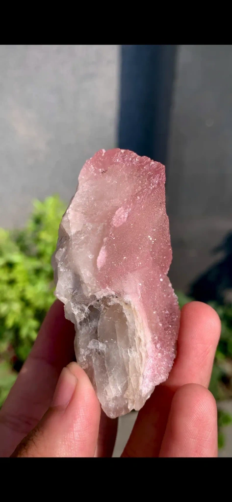 Rose quartz from Parun pegmatite field, Nuristan, Afghanistan - image 4