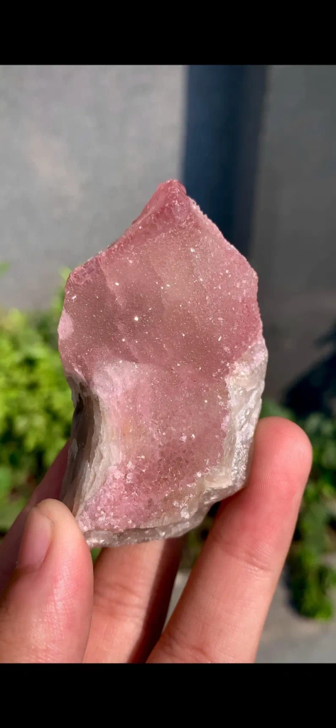 Rose quartz from Parun pegmatite field, Nuristan, Afghanistan image