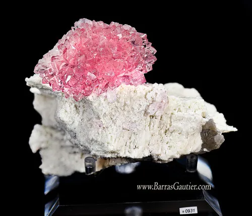 Rose Quartz on Orthoclase - image 2