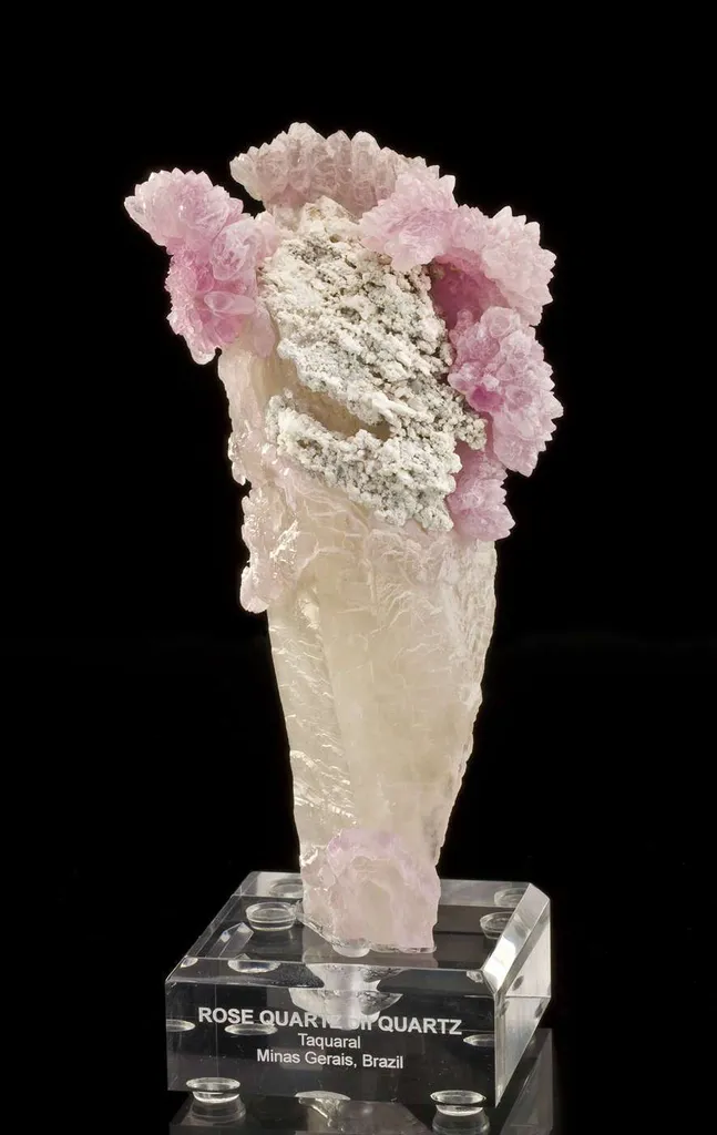 Rose Quartz on Quartz image
