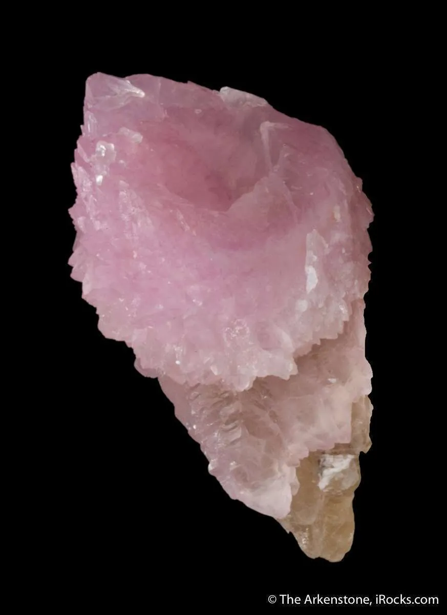 Rose Quartz scepter on Quartz - image 5