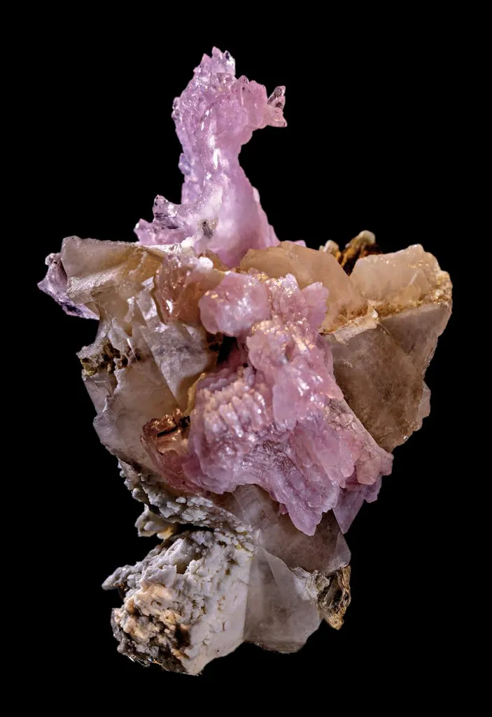 Rose Quartz, Smoky Quartz, Feldspar image