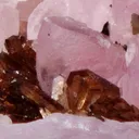 Rose quartz with Eosphorite from Brasil - image 3