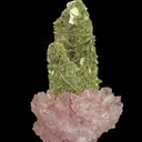 Rose Quartz with Muscovite ps. Tourmaline - image 6
