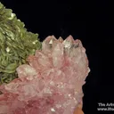 Rose Quartz with Muscovite ps. Tourmaline - image 2