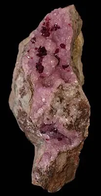 Roselite, Calcite image