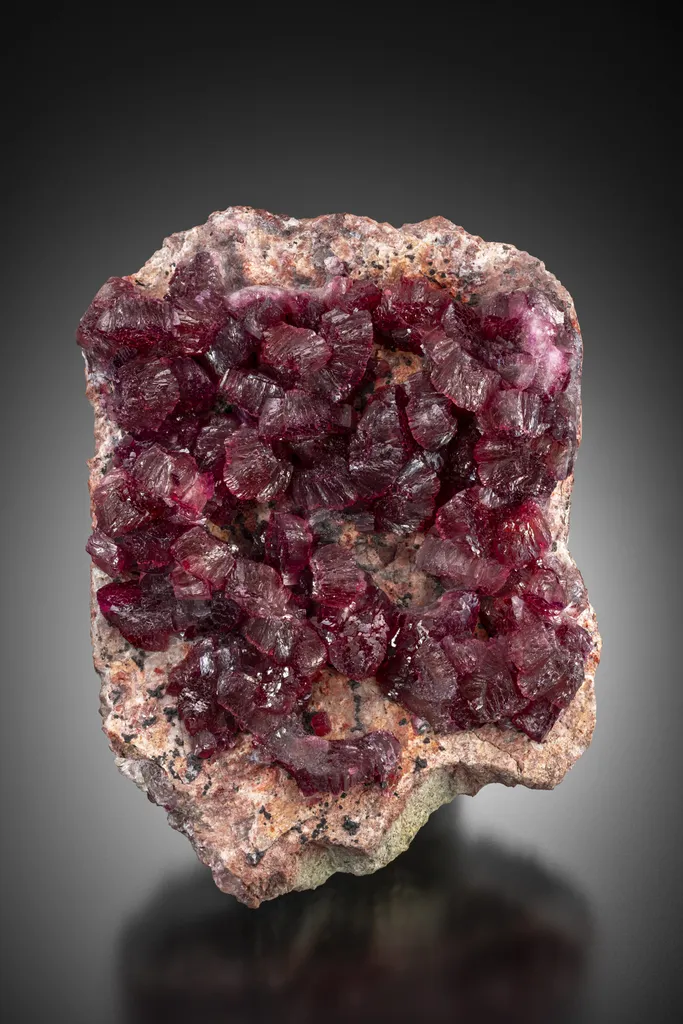 Roselite from Morocco, Drâa-Tafilalet Region, Bou Azzer Mine image