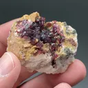 Roselite with Calcite - image 2