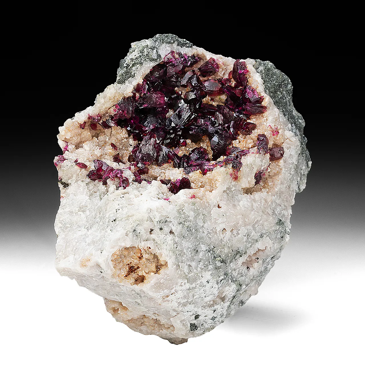 Roselite with Calcite - image 1