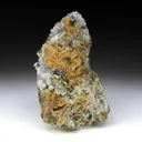 Roweite with Olshanskyite, Andradite, Calcite - image 1