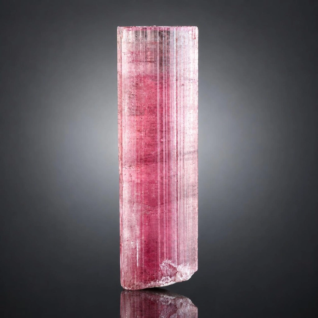 Rubelite Pink Tourmaline from Afghanistan image