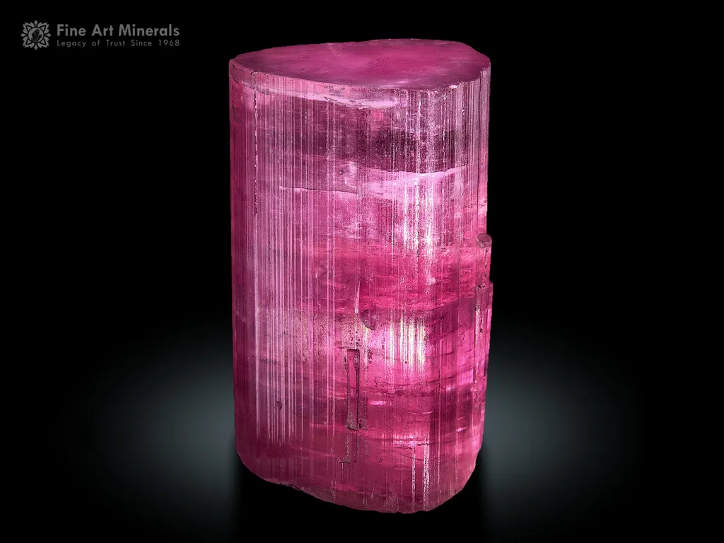 Rubellite Crystal from Paprok Afghanistan image