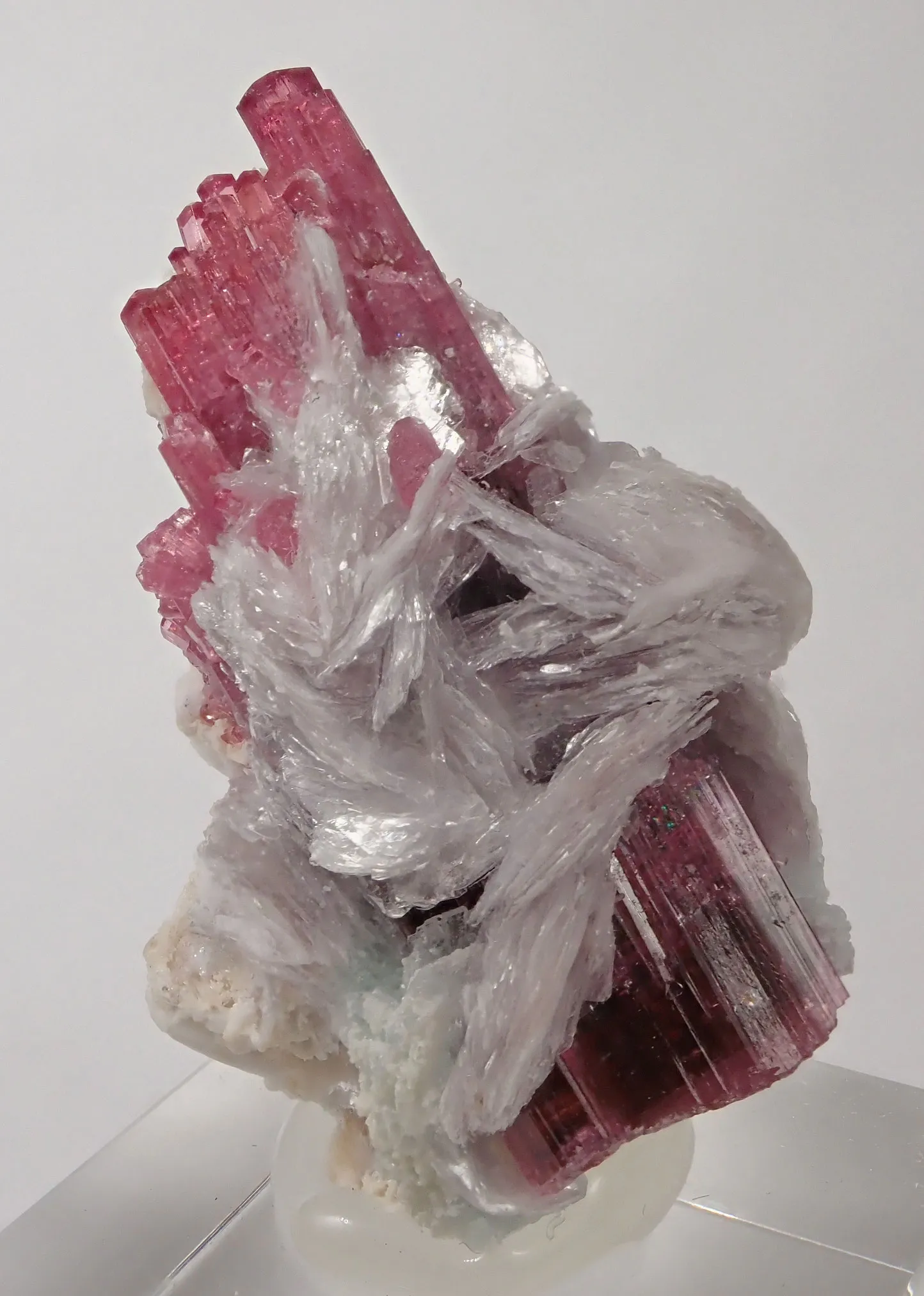 Rubellite (Elbaite) Malkhan Pegmatitic Field, Krasnyi Chikoy, Chitinskaya Oblast, Transbaikal, Eastern Siberia, Russia - image 3