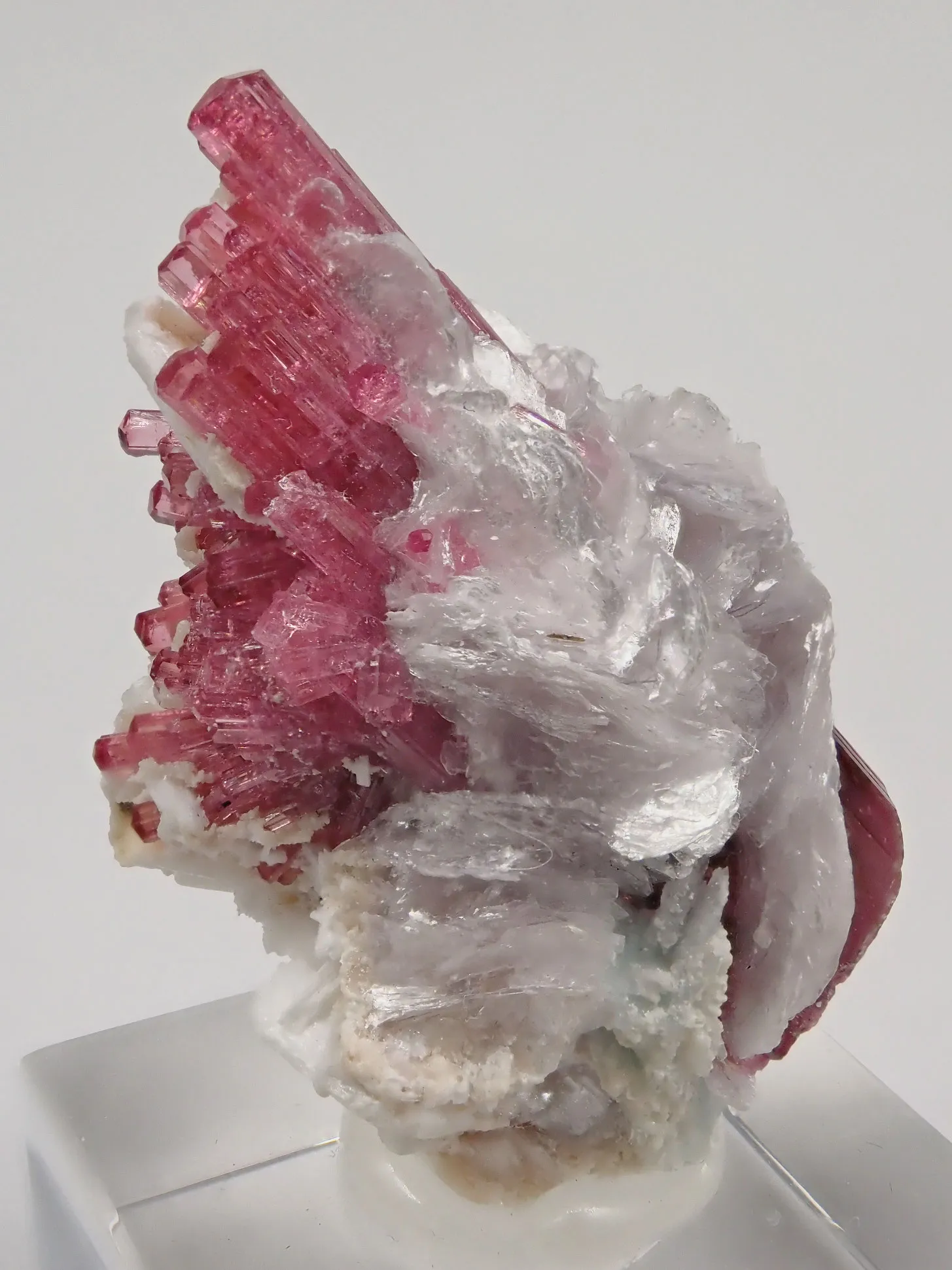 Rubellite (Elbaite) Malkhan Pegmatitic Field, Krasnyi Chikoy, Chitinskaya Oblast, Transbaikal, Eastern Siberia, Russia - image 2