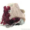 Rubellite on Feldspar - image 2
