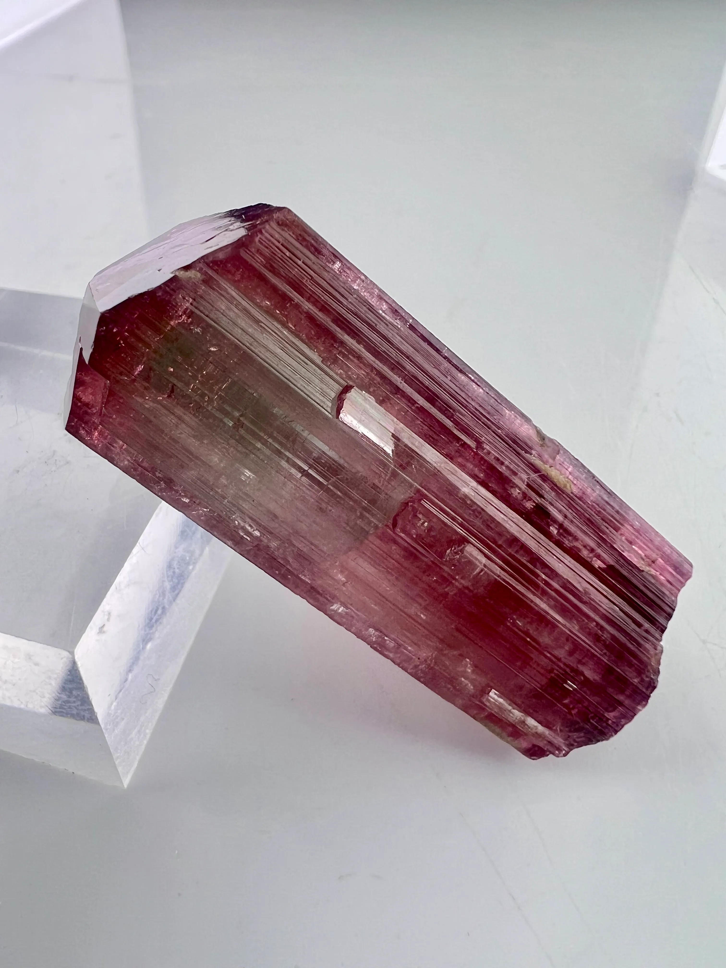 Rubellite Tourmaline Crystal from Afghanistan, Nuristan, Paprok - image 3