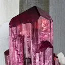 Rubellite Tourmaline on Quartz, Russia - image 2