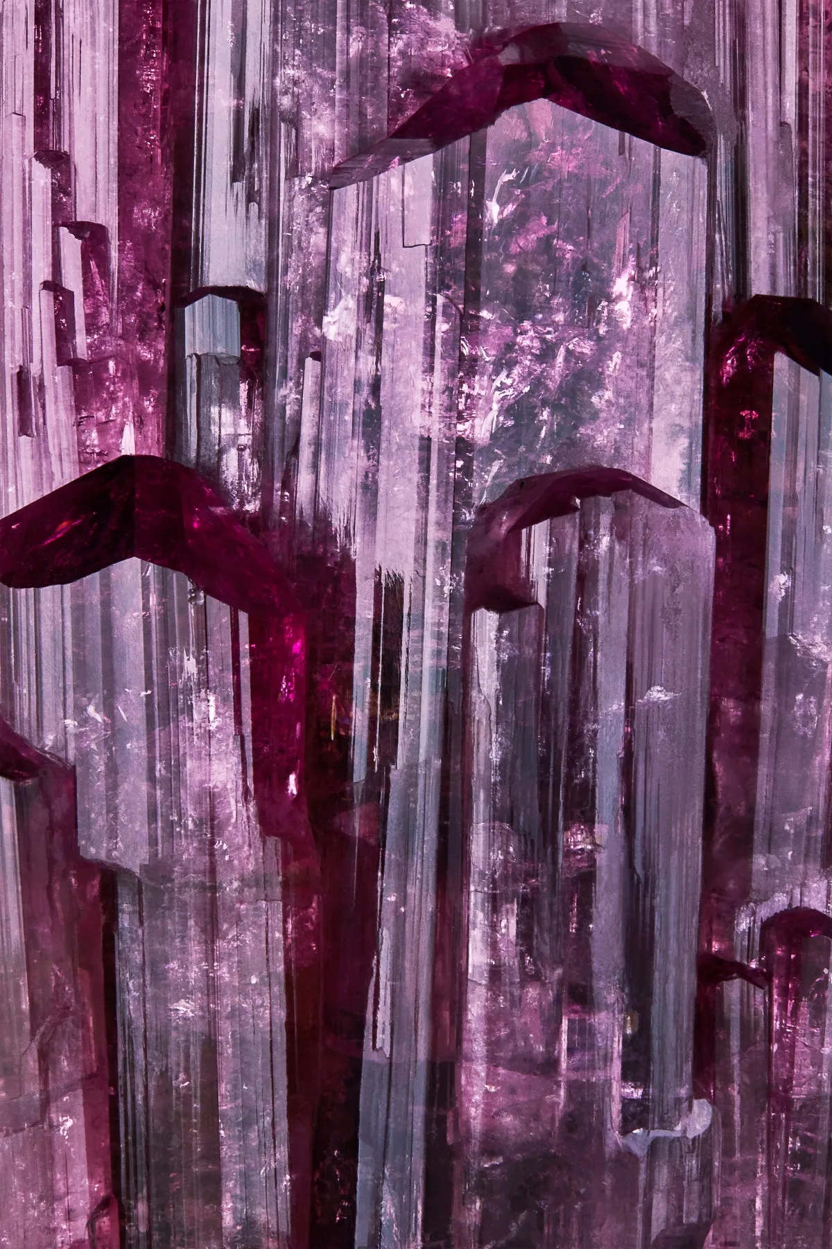 Rubellite Tourmaline on Quartz, Russia - image 3