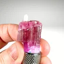Rubellite Tourmaline with Quartz - image 3