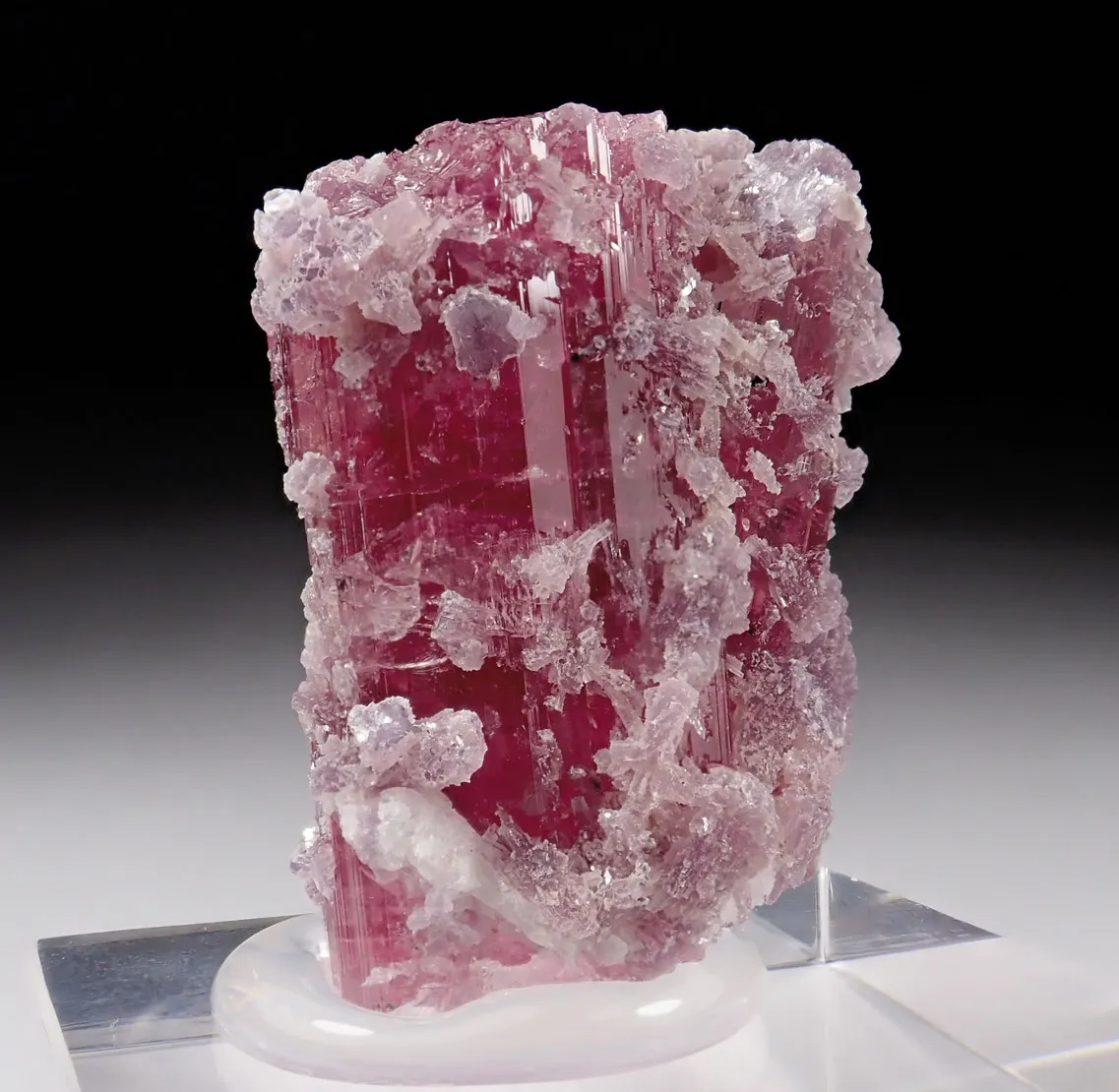 Rubellite with Lepidolite - image 3