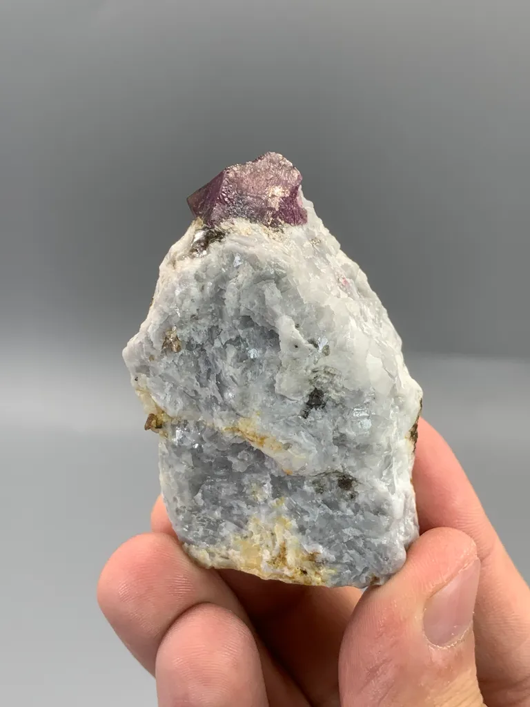 Ruby from Afghanistan, Kabul, Jegdalek ruby deposit - image 4