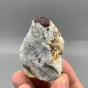 Ruby from Afghanistan, Kabul, Jegdalek ruby deposit - image 1
