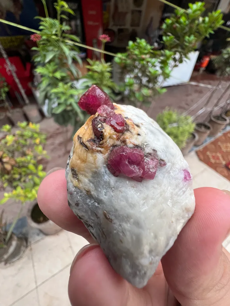 Ruby from Afghanistan, Kabul, Jegdalek ruby deposit - image 5
