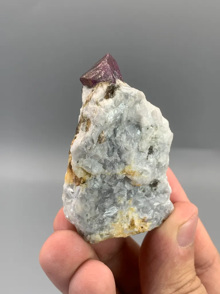 Ruby from Afghanistan, Kabul, Jegdalek ruby deposit - image 5