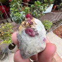 Ruby from Afghanistan, Kabul, Jegdalek ruby deposit - image 3