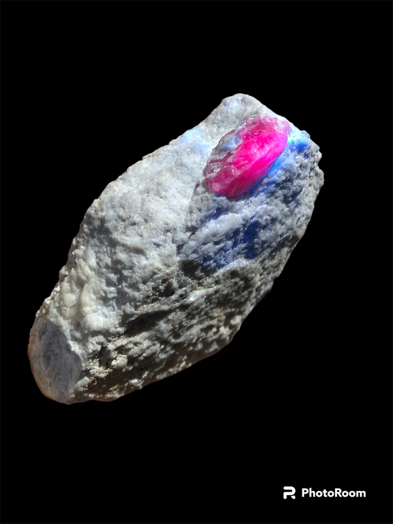 Ruby from Bulgaria, Rhodope Mountains - image 2