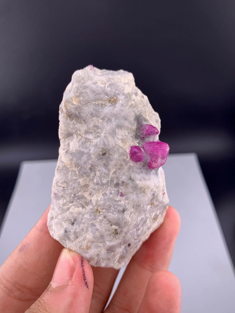 Ruby from Jegdalek ruby deposit, Kabul, Afghanistan - image 5
