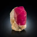 Ruby from Jegdalek ruby deposit, Kabul, Afghanistan - image 1