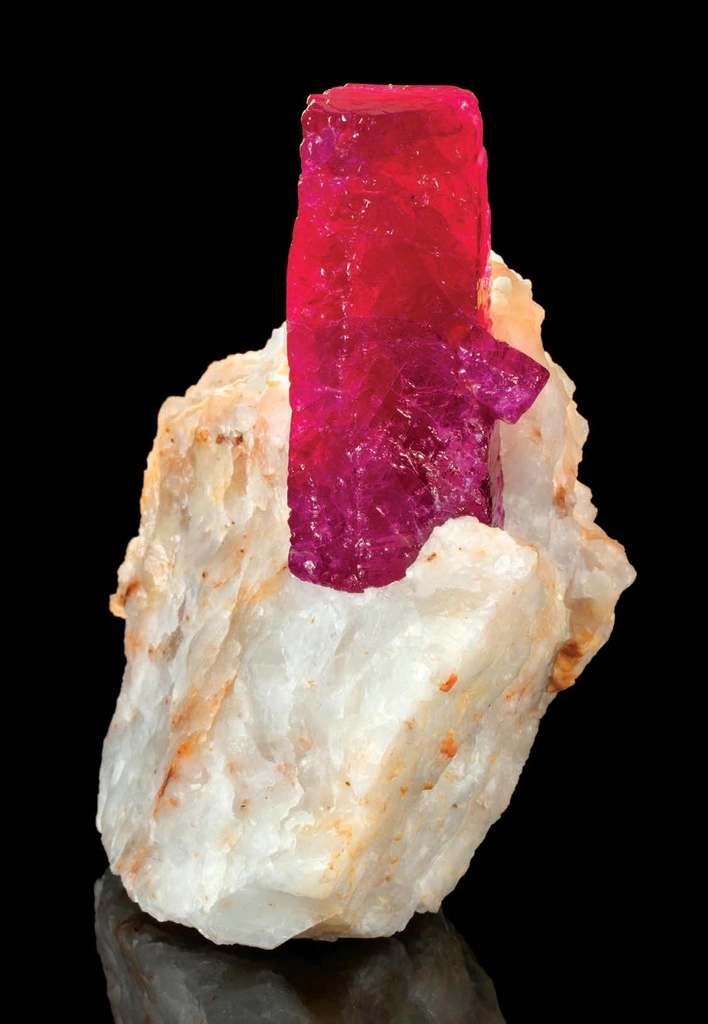 Ruby from Mogok Valley, Mogok Township, Mandalay Region, Myanmar image