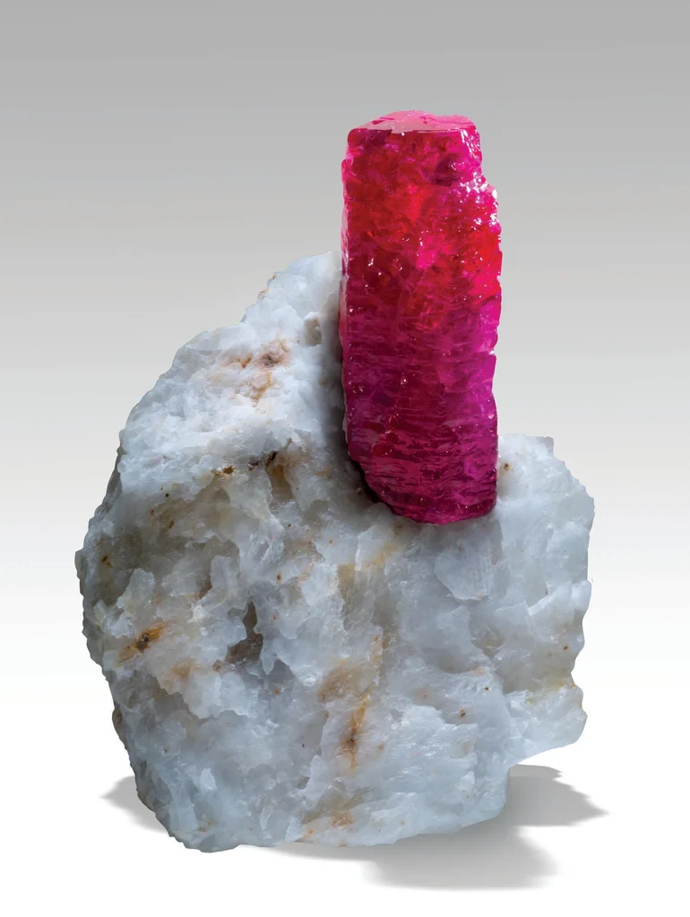 Ruby from Mogok Valley, Mogok Township, Mandalay Region, Myanmar image