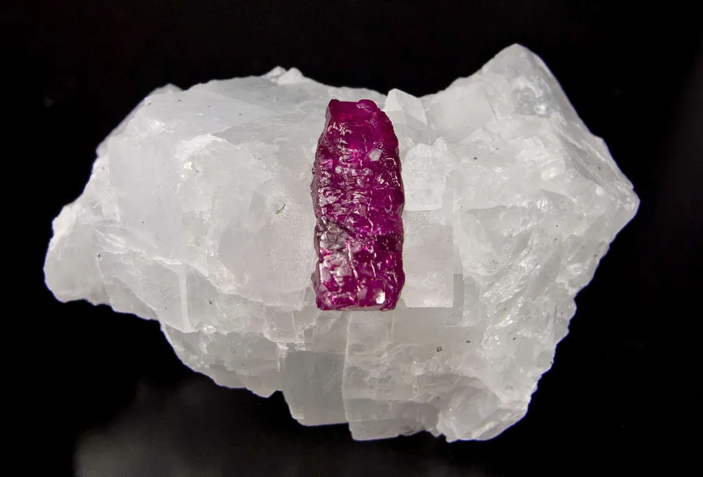 Ruby in Calcite image