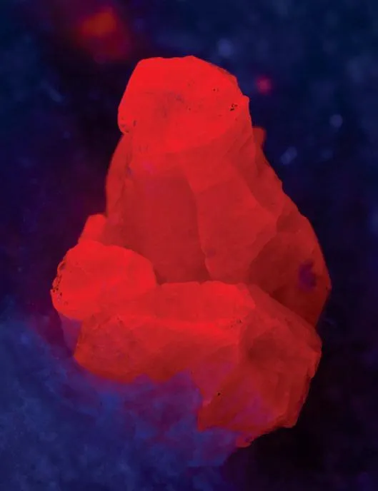 Ruby in marble image