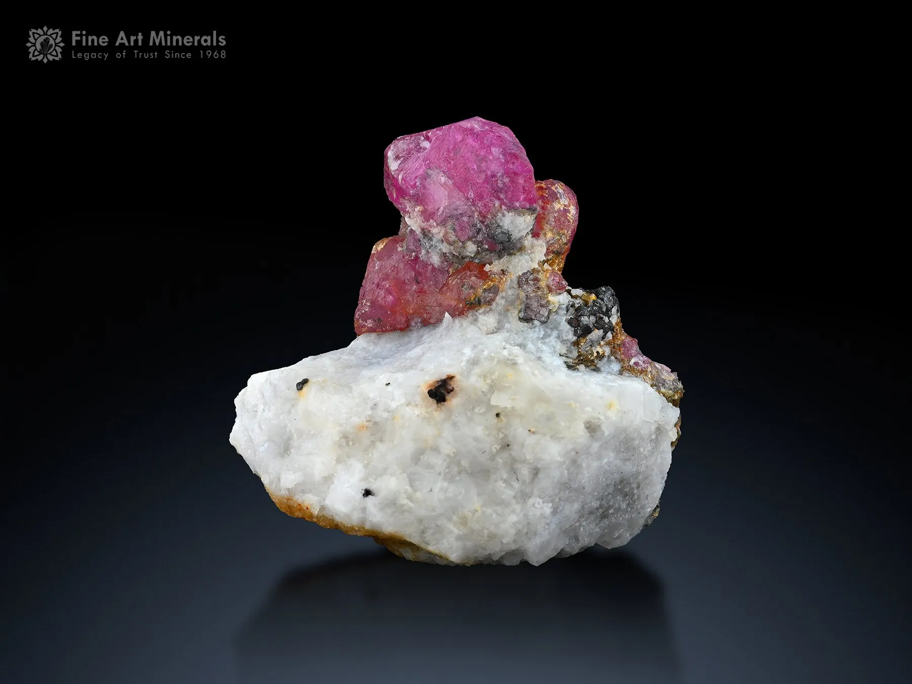 Ruby on Matrix from Hunza Valley Pakistan - image 2